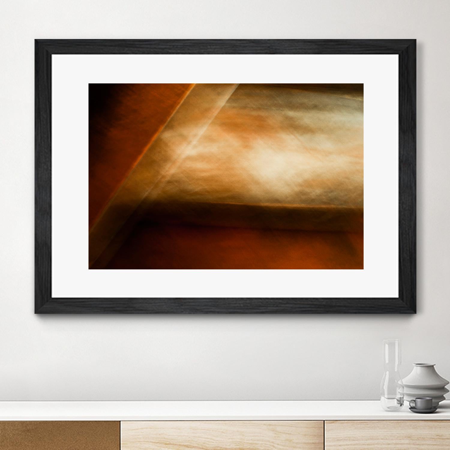 Manly Abstract by Jean-François Dupuis on GIANT ART - beige abstract transparence