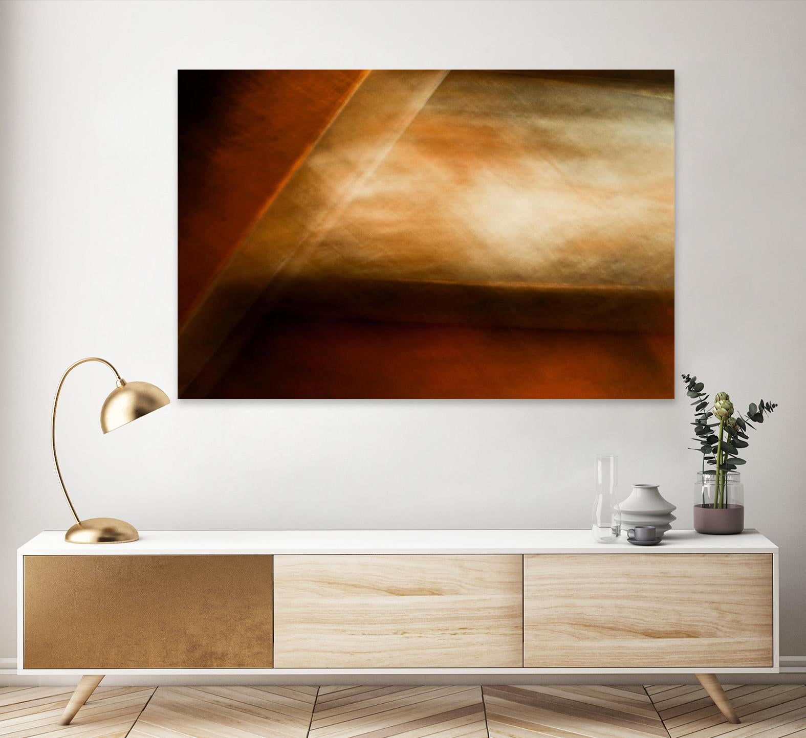 Manly Abstract by Jean-François Dupuis on GIANT ART - beige abstract transparence