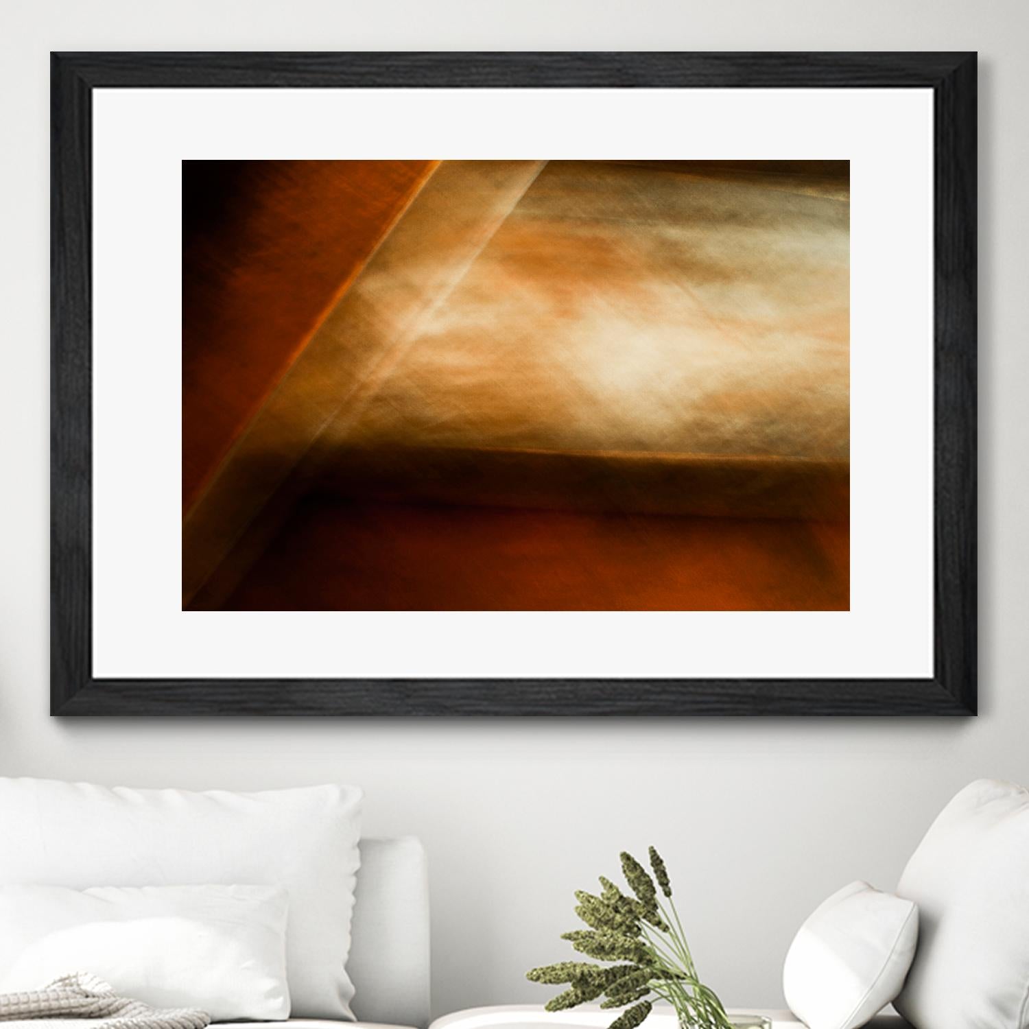 Manly Abstract by Jean-François Dupuis on GIANT ART - beige abstract transparence