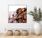 Urban Distortion VIII by Jean-François Dupuis on GIANT ART - orange city scene ville