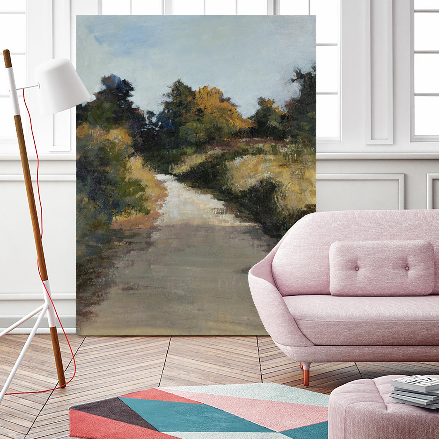 Secret Path by Jacques Clement on GIANT ART - beige landscape route