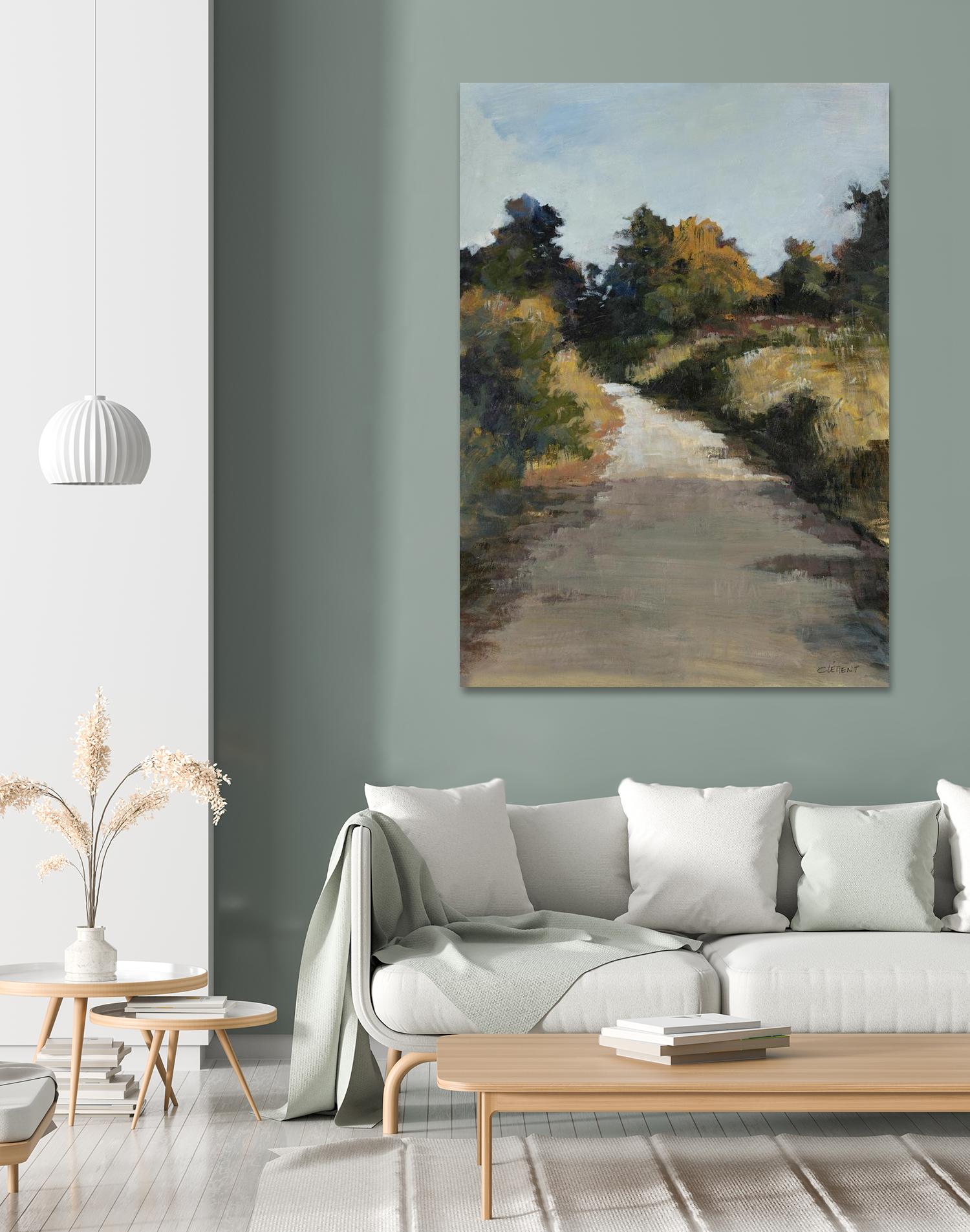 Secret Path by Jacques Clement on GIANT ART - beige landscape route