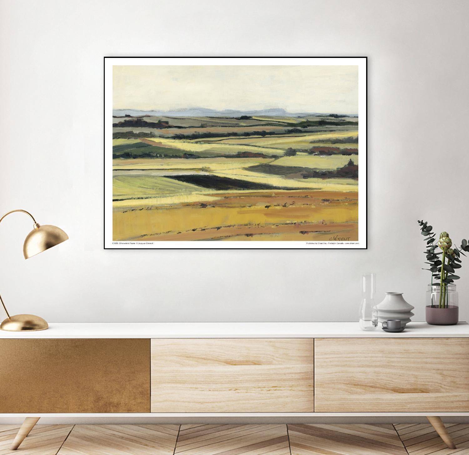 Homeland Peace by Jacques Clement on GIANT ART - green landscape