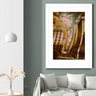 Le Caniveau des ombres fluides by Alain Cardinal on GIANT ART - gold architecture down town