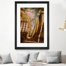 Le Caniveau des ombres fluides by Alain Cardinal on GIANT ART - gold architecture down town