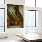 L'explorateur by Alain Cardinal on GIANT ART - beige figurative bus