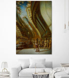 L'explorateur by Alain Cardinal on GIANT ART - beige figurative bus