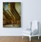 L'explorateur by Alain Cardinal on GIANT ART - beige figurative artistes du québec