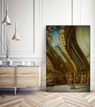 L'explorateur by Alain Cardinal on GIANT ART - beige figurative bus