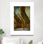 L'explorateur by Alain Cardinal on GIANT ART - beige figurative artistes du québec