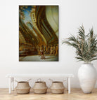 L'explorateur by Alain Cardinal on GIANT ART - beige figurative bus