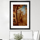 Les ondes seismiques by Alain Cardinal on GIANT ART - gold architecture gratte ciel