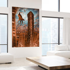 Empire d'argile by Alain Cardinal on GIANT ART - beige whimsical la nuit