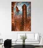 Empire d'argile by Alain Cardinal on GIANT ART - beige whimsical la nuit