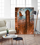 Empire d'argile by Alain Cardinal on GIANT ART - beige whimsical la nuit