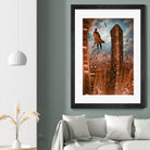 Empire d'argile by Alain Cardinal on GIANT ART - beige whimsical la nuit