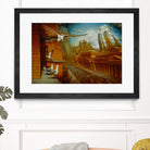 La nouvelle  Samarkand by Alain Cardinal on GIANT ART - gold animal mouettes