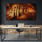 Via Andalucia 2 by Alain Cardinal on GIANT ART - red animal mouettes