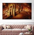 Via Andalucia 2 by Alain Cardinal on GIANT ART - red animal mouettes