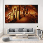 Via Andalucia 2 by Alain Cardinal on GIANT ART - red animal mouettes