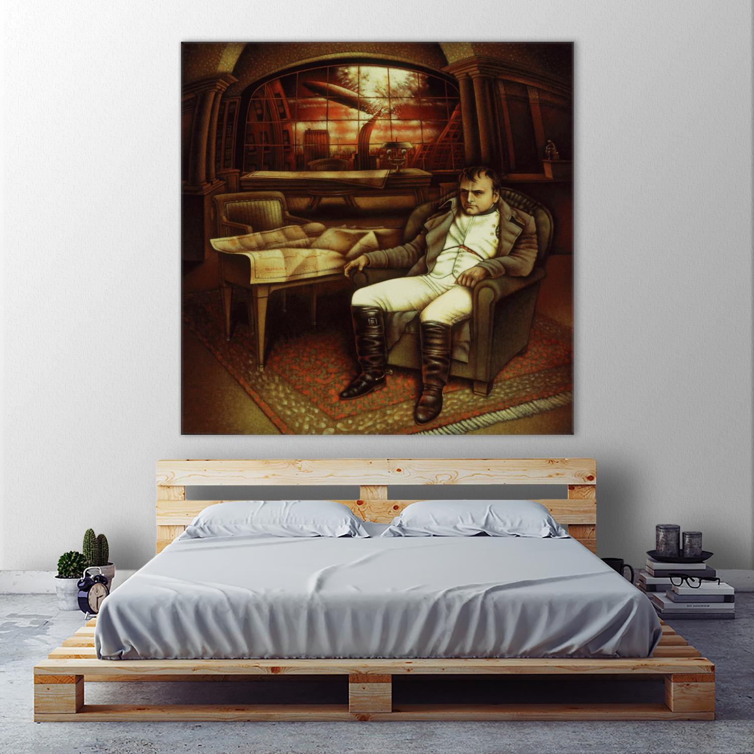 L'éternel retour by Alain Cardinal on GIANT ART - beige figurative napoleon