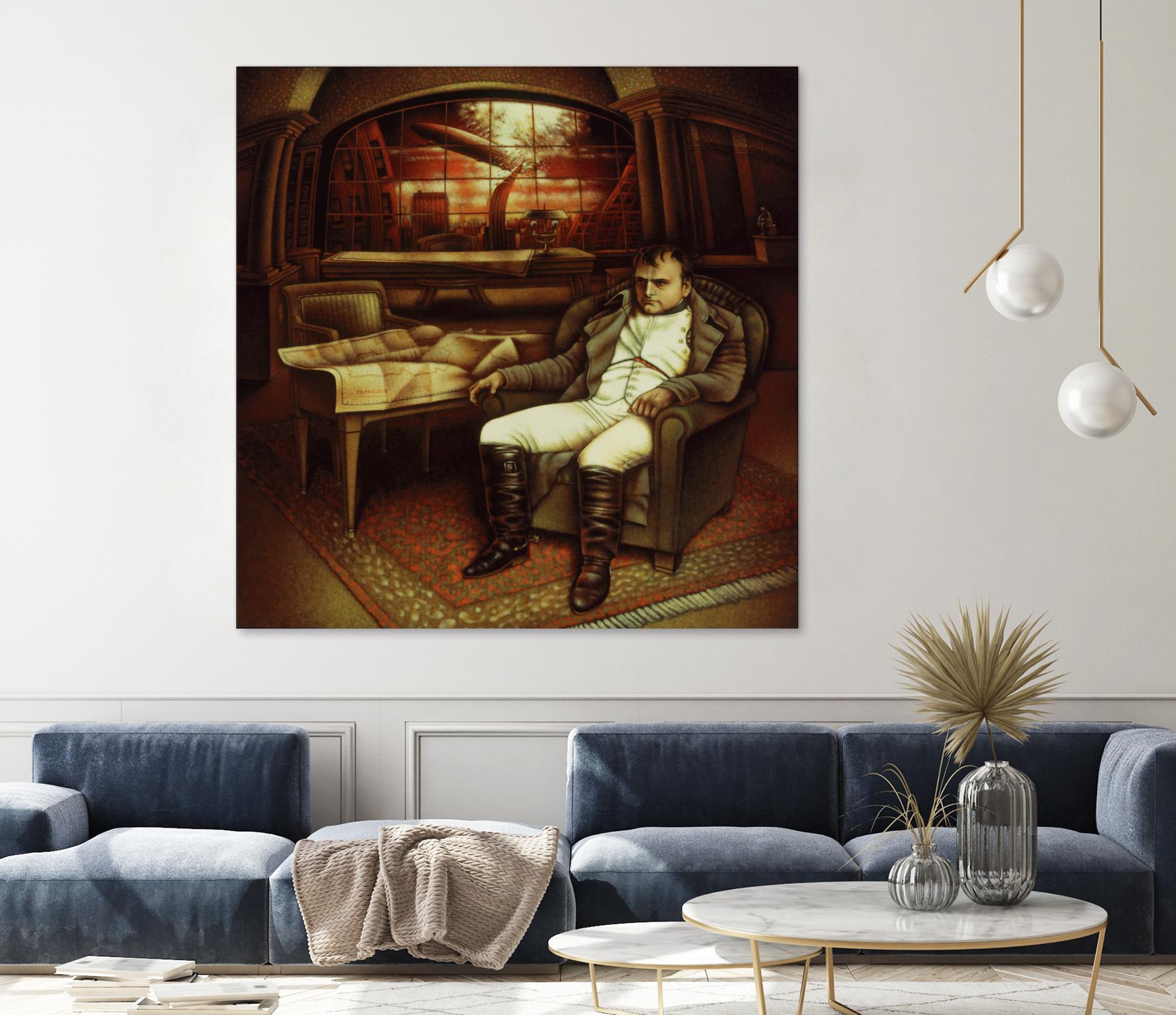 L'éternel retour by Alain Cardinal on GIANT ART - beige figurative napoleon