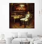 L'éternel retour by Alain Cardinal on GIANT ART - beige figurative napoleon