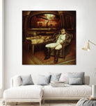 L'éternel retour by Alain Cardinal on GIANT ART - beige figurative napoleon