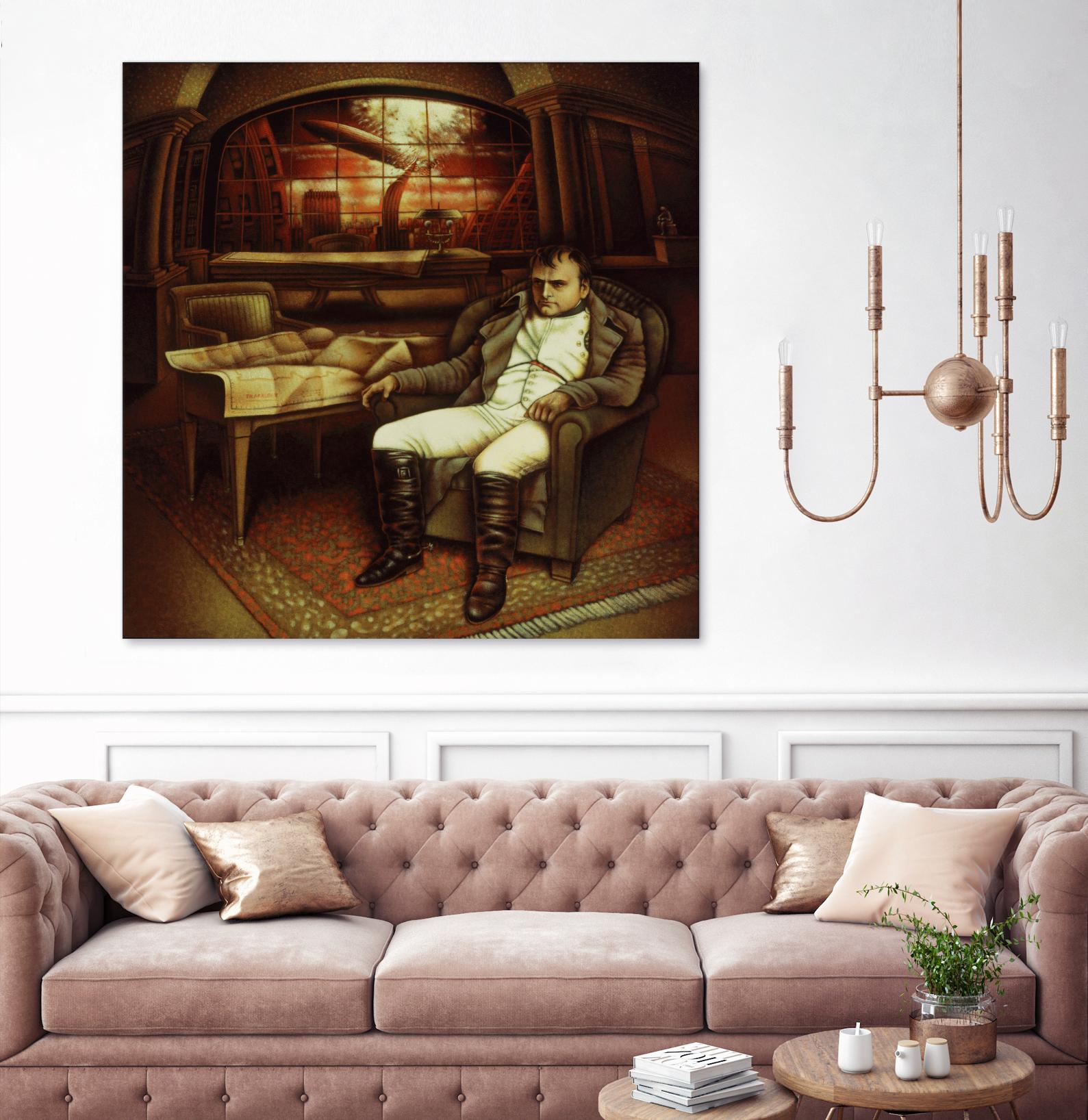 L'éternel retour by Alain Cardinal on GIANT ART - beige figurative napoleon