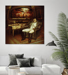 L'éternel retour by Alain Cardinal on GIANT ART - beige figurative napoleon