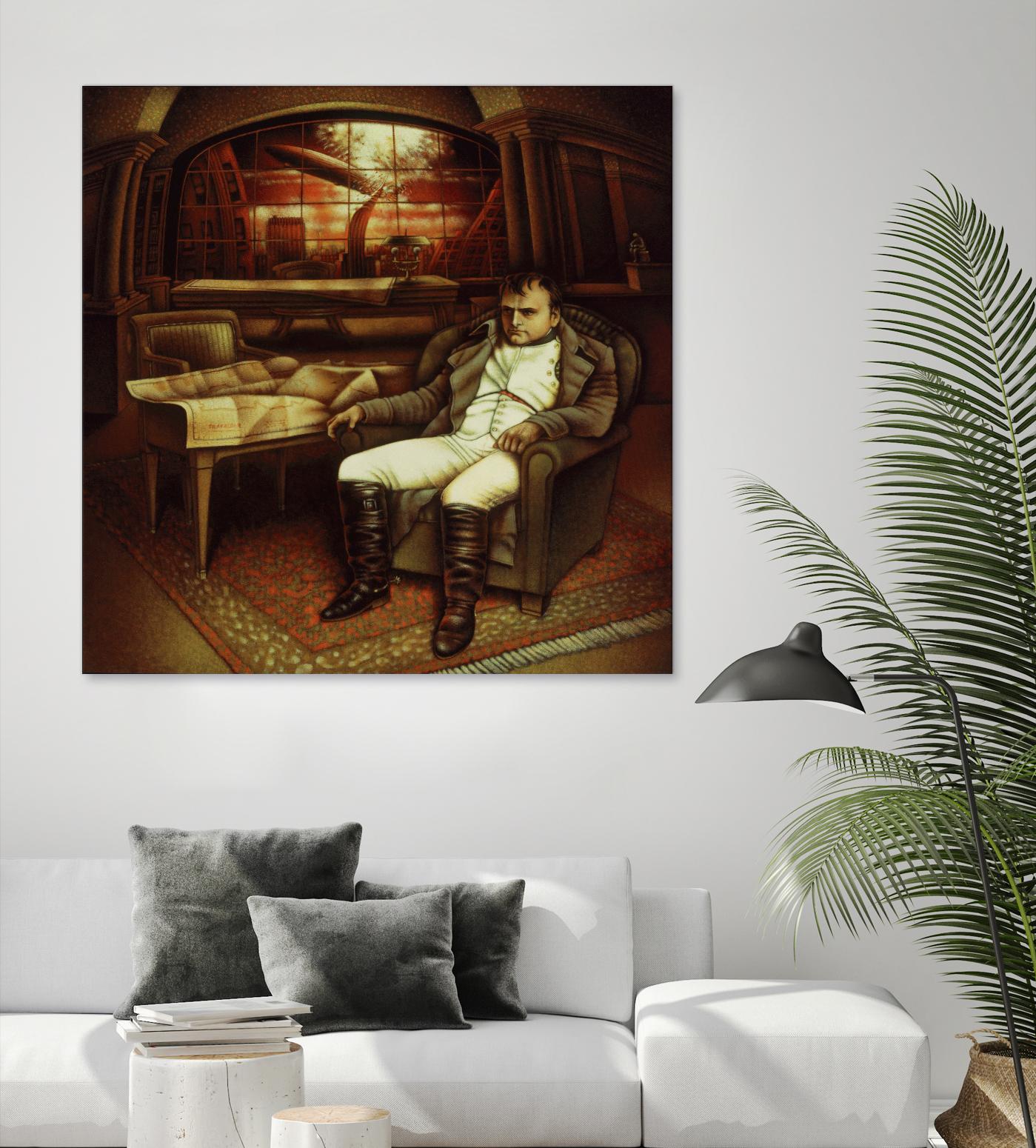 L'éternel retour by Alain Cardinal on GIANT ART - beige figurative napoleon