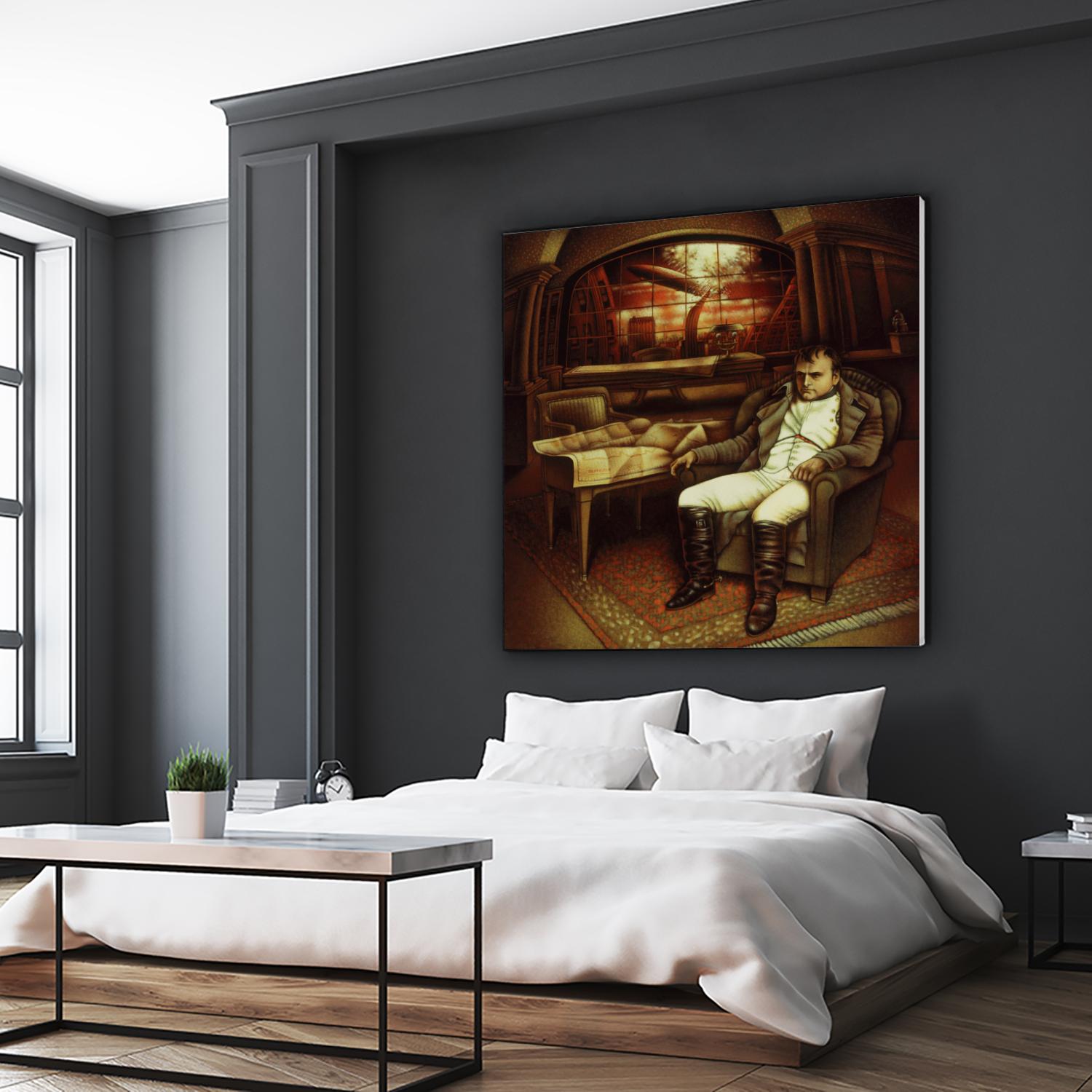 L'éternel retour by Alain Cardinal on GIANT ART - beige figurative napoleon