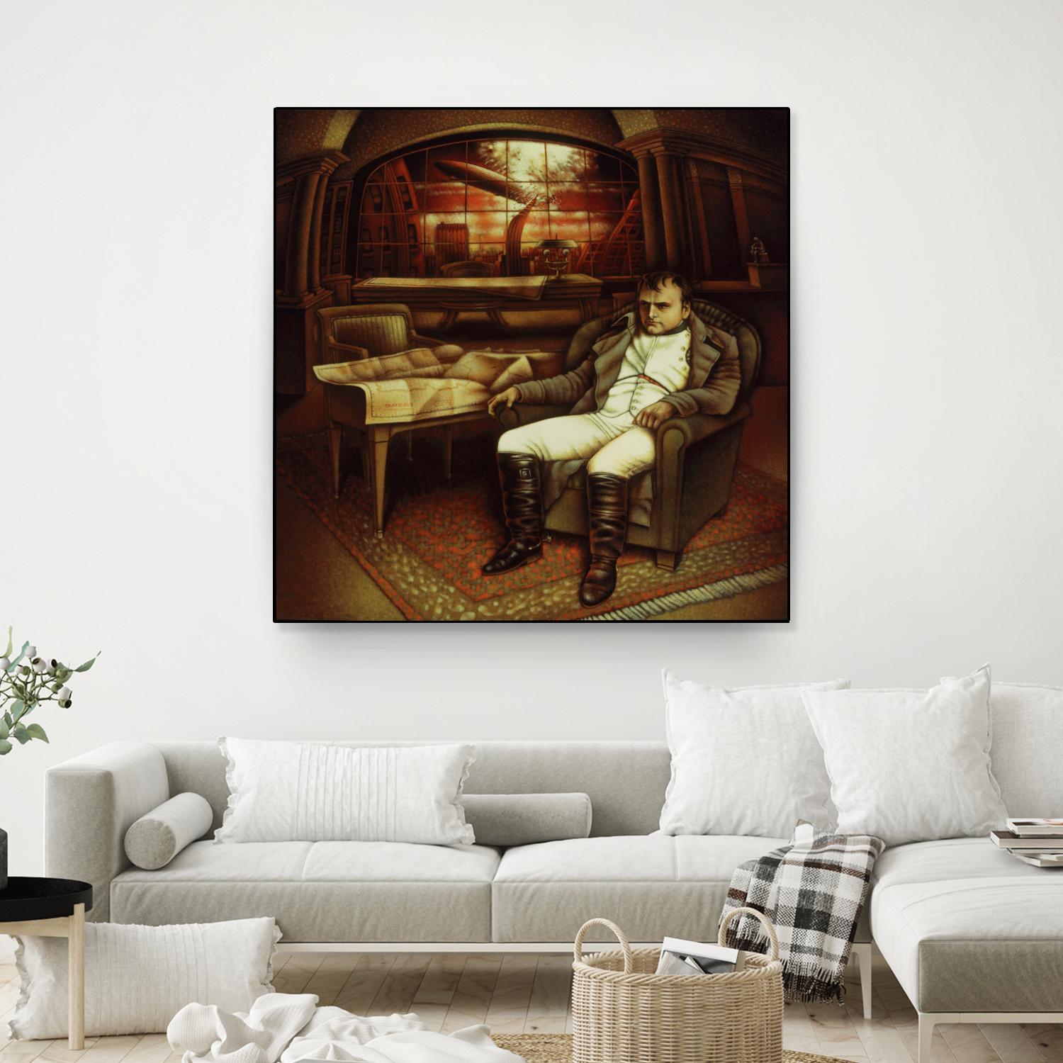 L'éternel retour by Alain Cardinal on GIANT ART - beige figurative napoleon