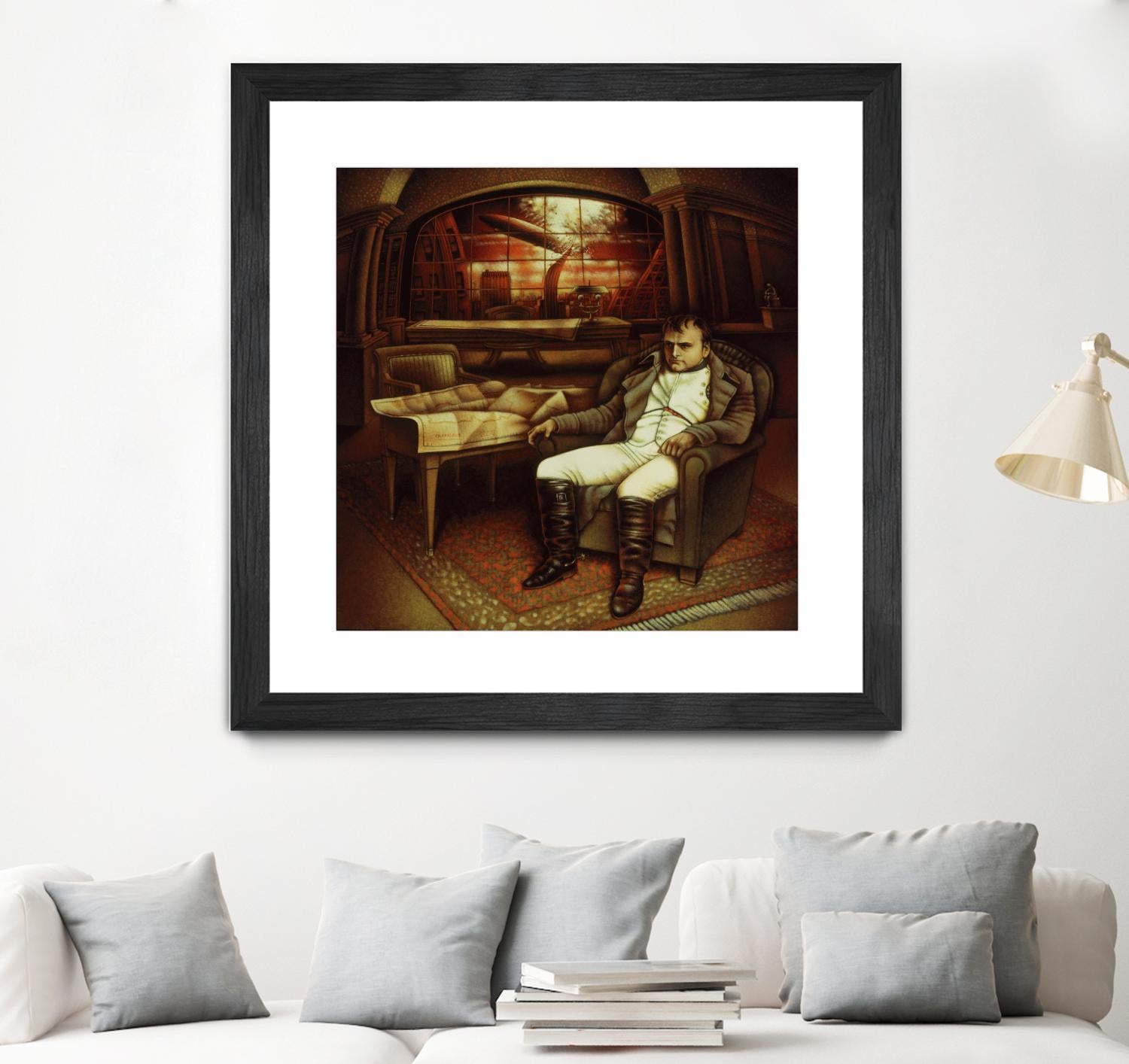 L'éternel retour by Alain Cardinal on GIANT ART - beige figurative napoleon