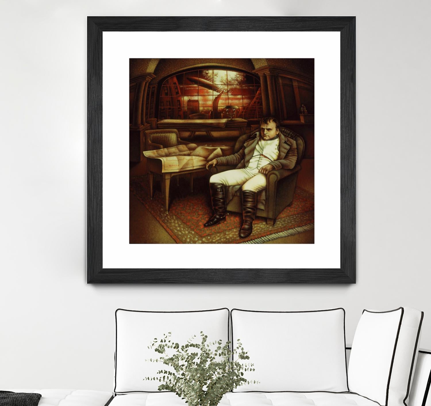 L'éternel retour by Alain Cardinal on GIANT ART - beige figurative napoleon