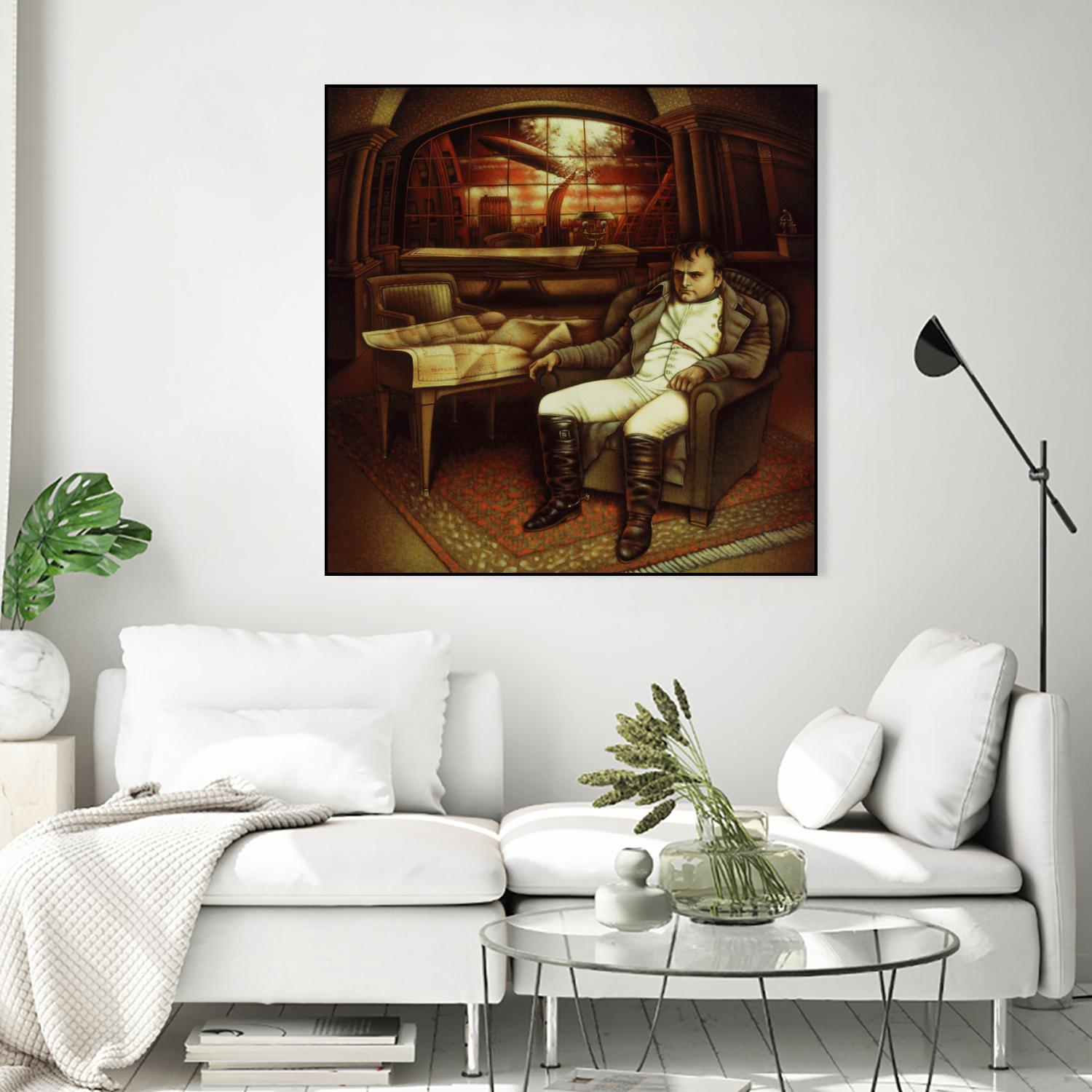 L'éternel retour by Alain Cardinal on GIANT ART - beige figurative napoleon