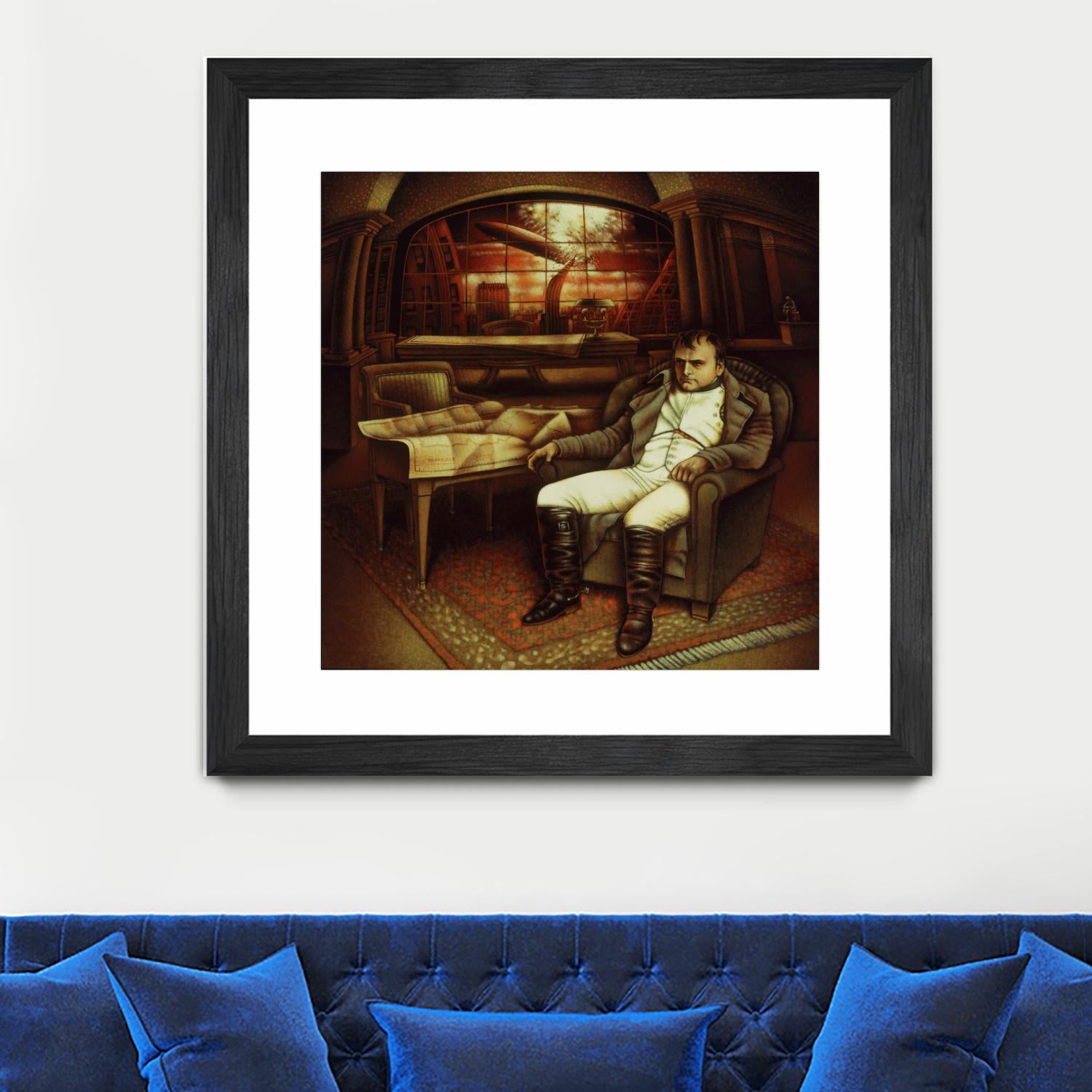 L'éternel retour by Alain Cardinal on GIANT ART - beige figurative napoleon