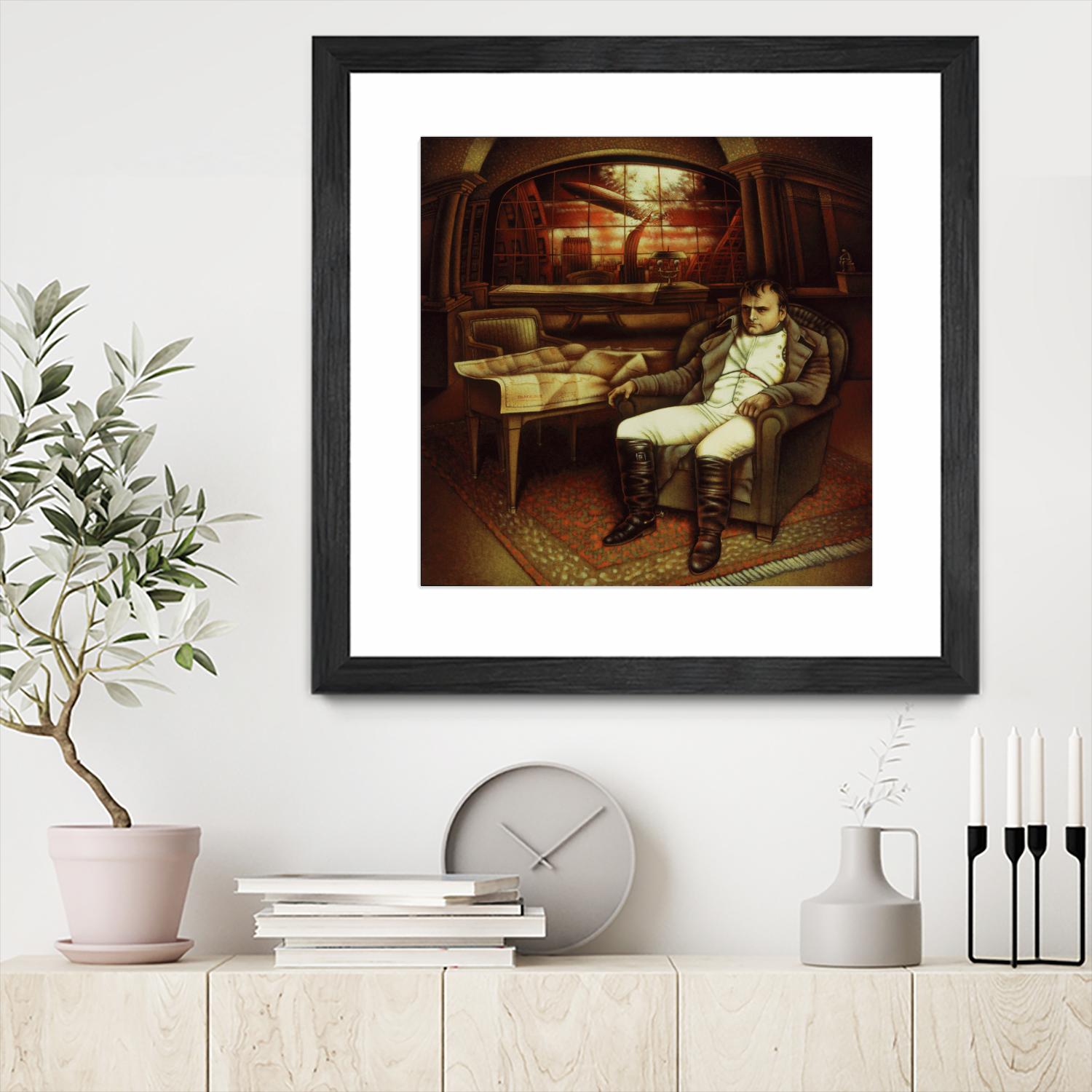 L'éternel retour by Alain Cardinal on GIANT ART - beige figurative napoleon