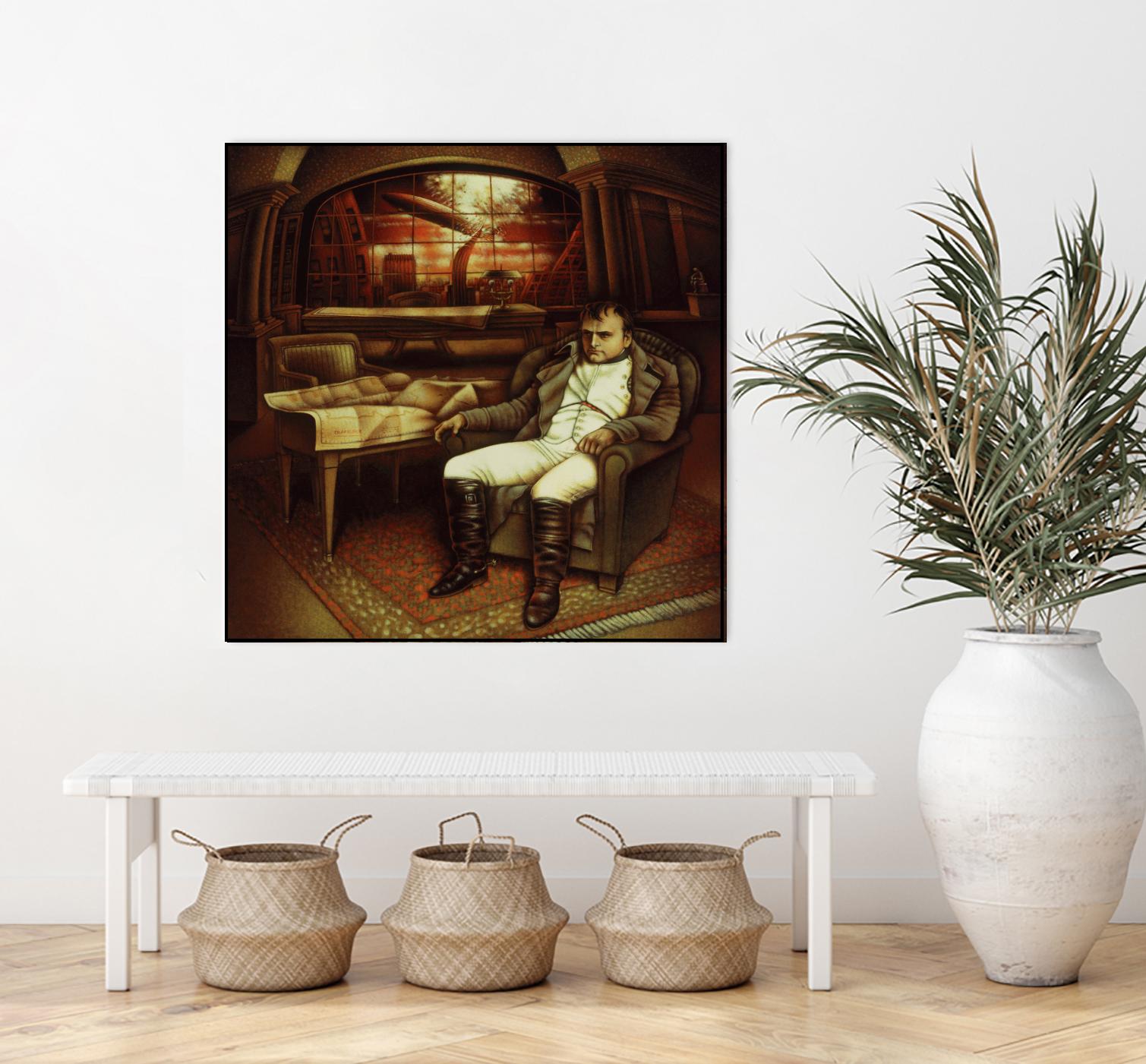 L'éternel retour by Alain Cardinal on GIANT ART - beige figurative napoleon