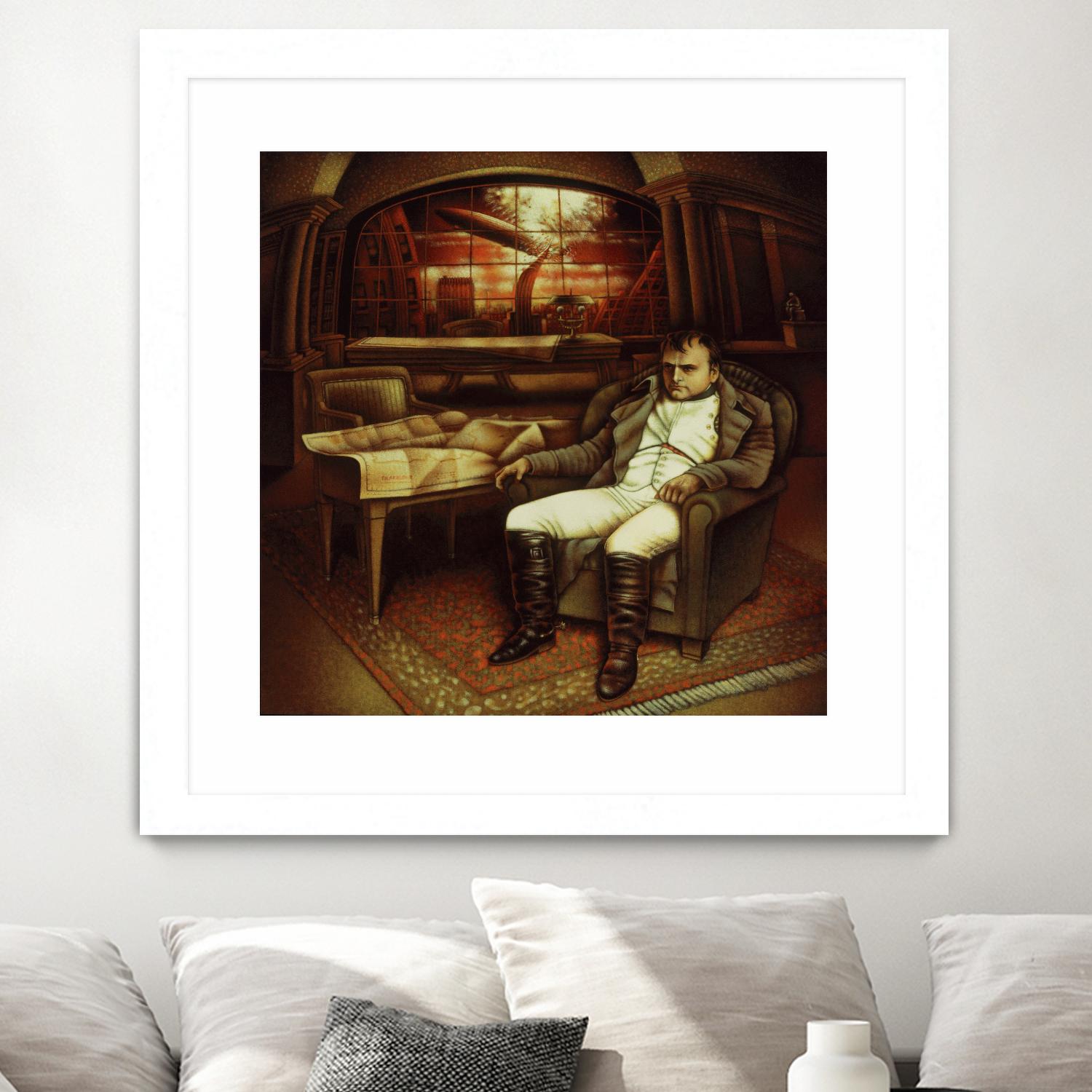 L'éternel retour by Alain Cardinal on GIANT ART - beige figurative napoleon