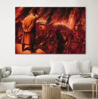 Ira Imperatoris by Alain Cardinal on GIANT ART - red figurative napoleon