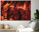Ira Imperatoris by Alain Cardinal on GIANT ART - red figurative napoleon