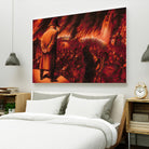 Ira Imperatoris by Alain Cardinal on GIANT ART - red figurative napoleon