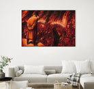 Ira Imperatoris by Alain Cardinal on GIANT ART - red figurative napoleon