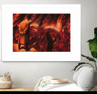 Ira Imperatoris by Alain Cardinal on GIANT ART - red figurative napoleon