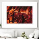 Ira Imperatoris by Alain Cardinal on GIANT ART - red figurative napoleon