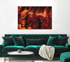 Ira Imperatoris by Alain Cardinal on GIANT ART - red figurative napoleon