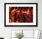 Ira Imperatoris by Alain Cardinal on GIANT ART - red figurative napoleon