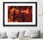 Ira Imperatoris by Alain Cardinal on GIANT ART - red figurative napoleon