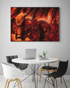 Ira Imperatoris by Alain Cardinal on GIANT ART - red figurative napoleon